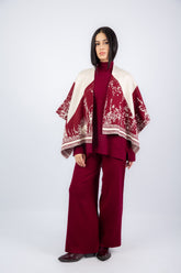 Relief Set  -Wine Red